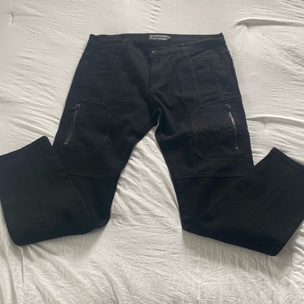 Decibel Men’s 40W/34L Black Denim Jeans